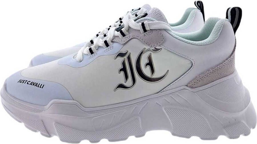 Just Cavalli Casper sneaker wit