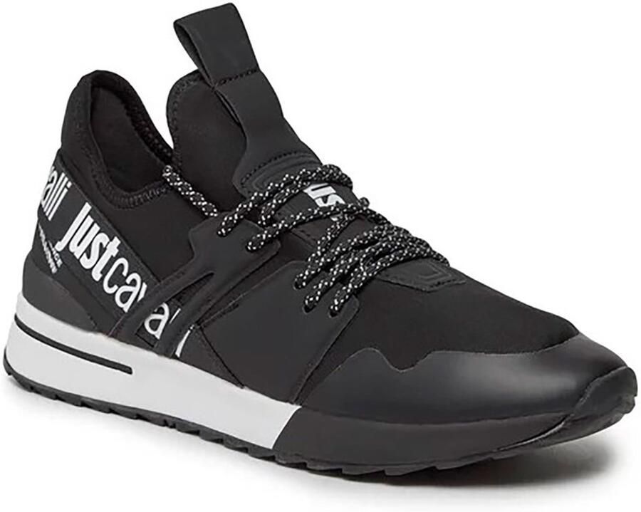 Just Cavalli Action Basic Neopreen+Gummy Schoenen Black Heren