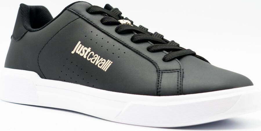 Just Cavalli Zwarte Sneakers Schoenen Black Heren
