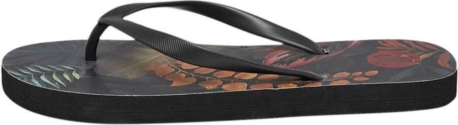 Just Rhyse Flip-Flops Isla Vista Col JRSL100 Black