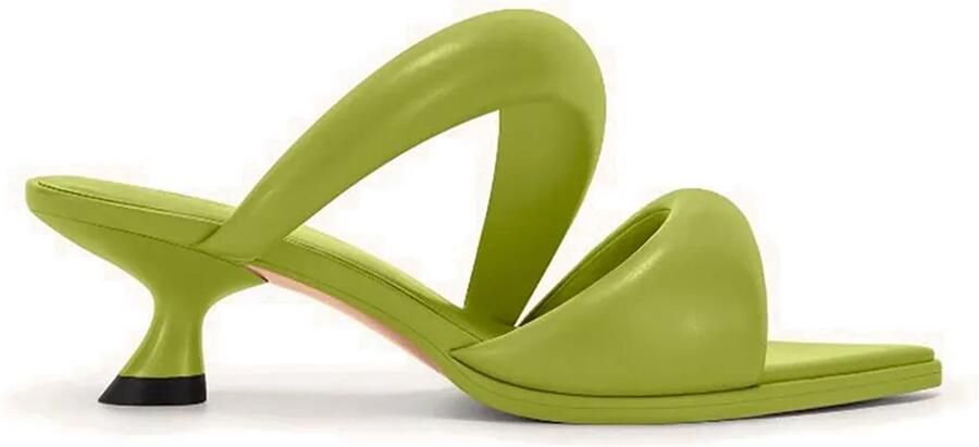 Jw Pei Sara Hakken Sandalen Groen Vrouw