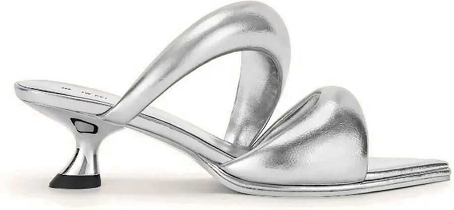 Jw Pei Sara Hakken Sandalen Zilver Vrouw