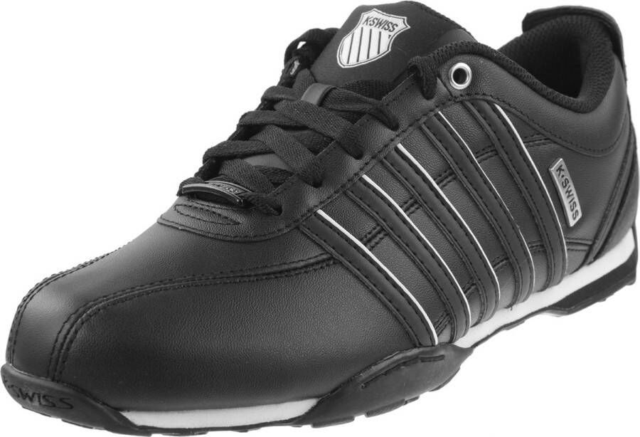 K-Swiss Arvee 1.5 Heren Leer Sneakers Schoenen Sportschoenen Zwart 02453-091-M