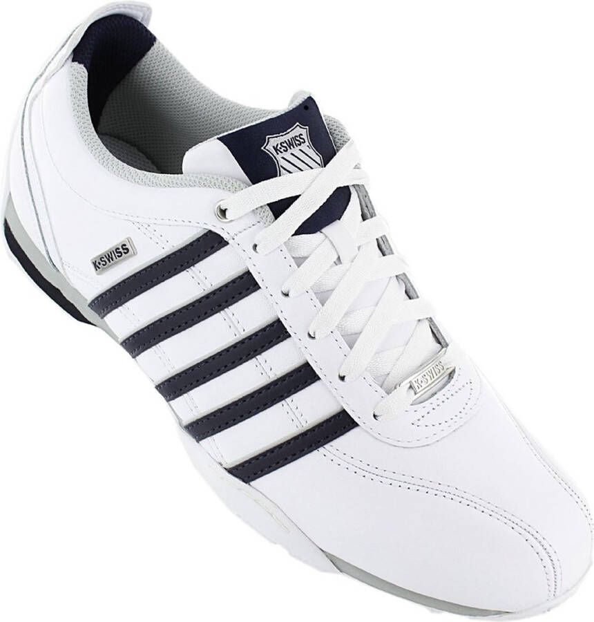 K-Swiss Arvee 1.5 Heren Leer Sneakers Schoenen Sportschoenen Wit 02453-900-M