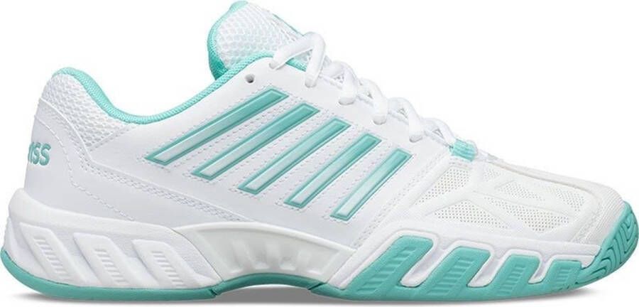 K-Swiss BigShot Light 3 Tennisschoenen Wit Blauw Dames