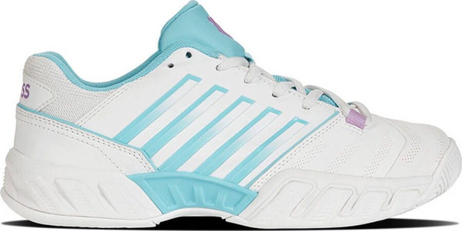 K-Swiss Bigshot Light 4 Dames Sportschoenen Tennis Smashcourt White Blue