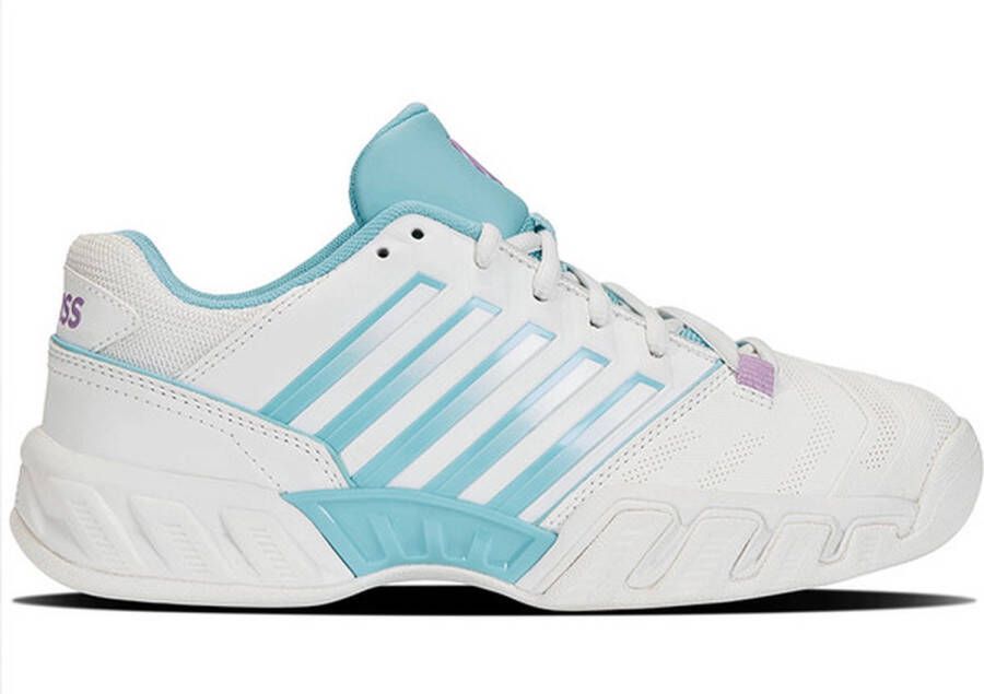 K-Swiss Bigshot Light 4 Indoor Dames Sportschoenen Tennis Smashcourt White Blue