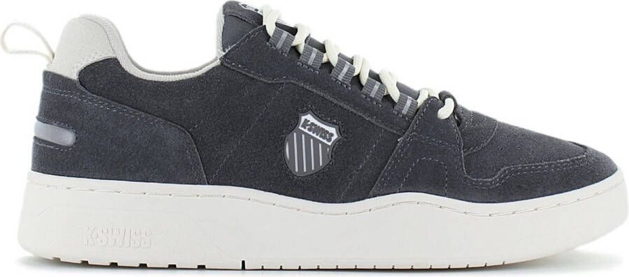 K-Swiss Cannonshield SDE Heren Sneakers Schoenen Suede-Leer Grijs 07938-049-M