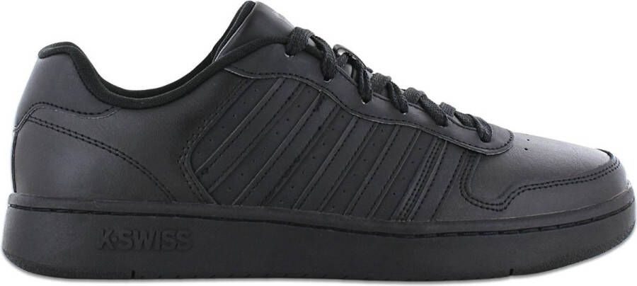 K-Swiss Classic Court Palisades Heren Sneakers Schoenen Leer Zwart 06931-001-M