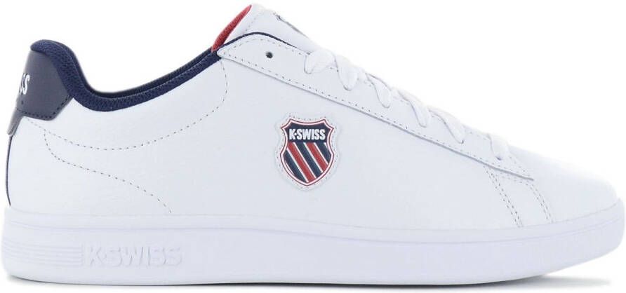 K-Swiss Classic Court Shield II Heren Sneakers Schoenen Wit 04412-983-M