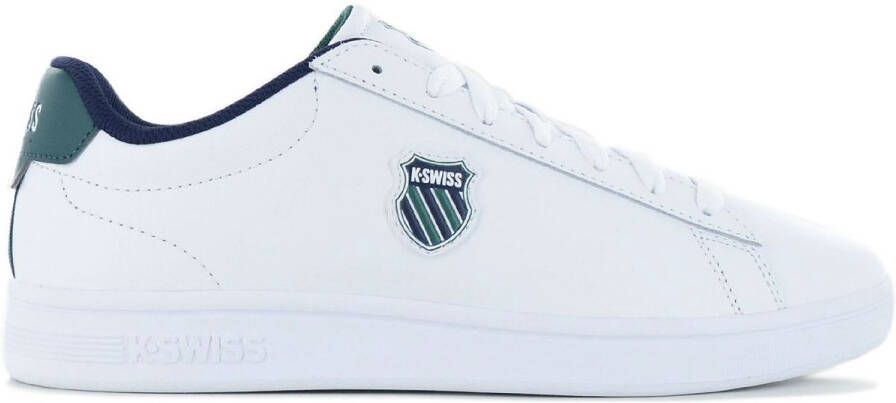 K-Swiss Classic Court Shield II Heren Sneakers Schoenen Wit 04412-985-M