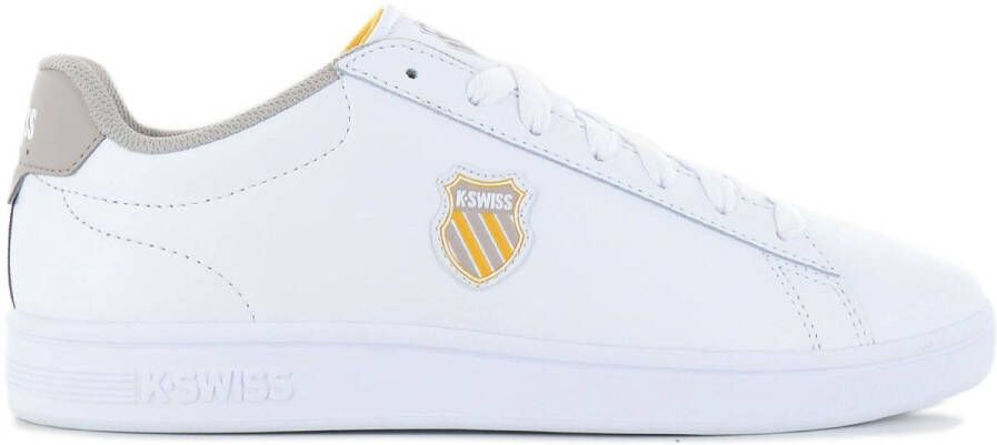 K-Swiss Classic Court Shield II Heren Sneakers Schoenen Wit 04412-988-M