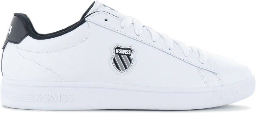 K-Swiss Classic Court Shield II Heren Sneakers Schoenen Wit 04412-989-M