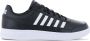 K-Swiss Court Chasseur Heren Sneakers Schoenen Leer Zwart 06042-009-M - Thumbnail 1