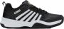 K-Swiss court express 2 clay Tennisschoenen gravel heren Zwart - Thumbnail 1