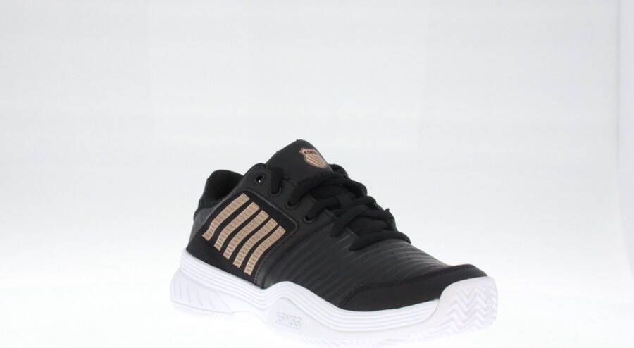 K-Swiss Court Express hb tennisschoenen zwart wit rosé