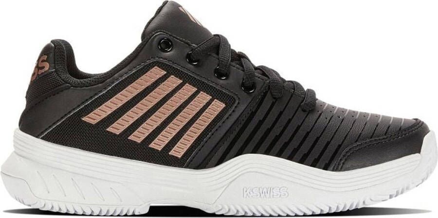 K-Swiss Court Express hb tennisschoenen zwart wit rosé