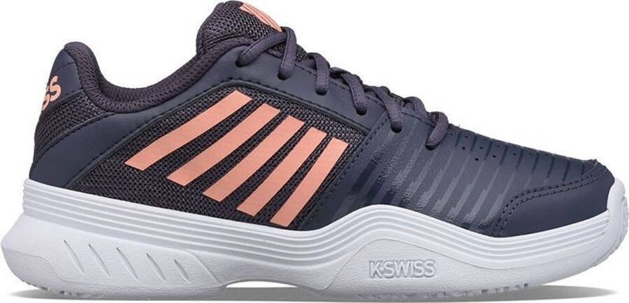 K-Swiss Court Express Omni Junior Sportschoenen Tennis Smashcourt zwart