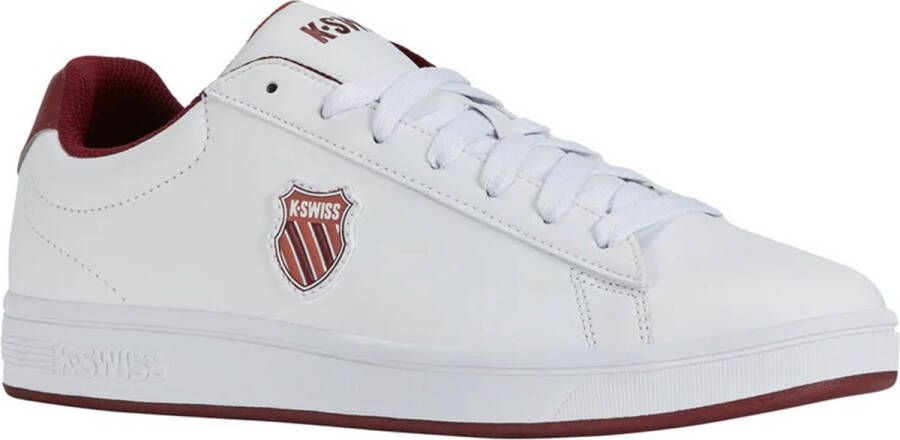 K-Swiss Court Shield heren sneaker sportschoen 06599-135-M wit