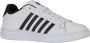 K-Swiss COURT TIEBREAK II damessportschoenen Sportschoenen 94413-191-M Wit - Thumbnail 1