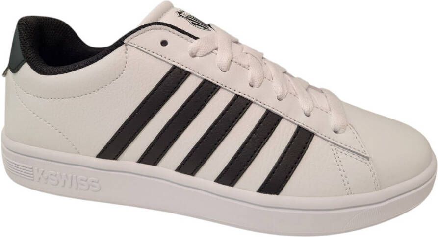 K-Swiss Court Tiebreak II Herentrainers Sportschoenen 04413-191-M Wit Zwart Wit