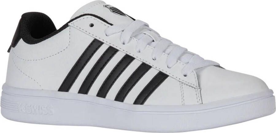 K-Swiss Court Tiebreak II Herentrainers Sportschoenen 04413-191-M Wit Zwart Wit
