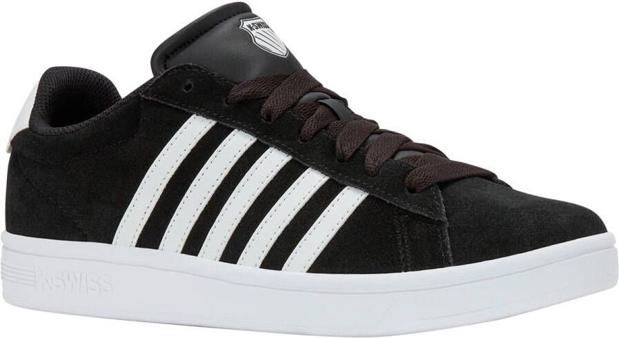 K-Swiss Court Tiebreak II SDE leren herenschoenen 09492-013 zwart