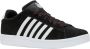 K-Swiss Court Tiebreak II SDE leren herenschoenen 09492-013 zwart - Thumbnail 1