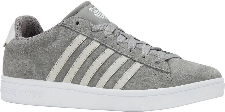 K-Swiss Court Tiebreak II SDE leren herenschoenen 09492-029 grijs