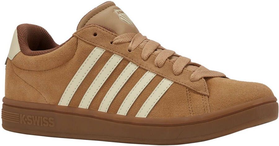 K-Swiss Court Tiebreak II SDE leren herenschoenen 09492-275 bruin