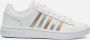 K-Swiss Court Winston leren sneakers wit - Thumbnail 4