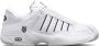 K-Swiss Defier Heren Sportschoenen Tennis Smashcourt White Black - Thumbnail 10