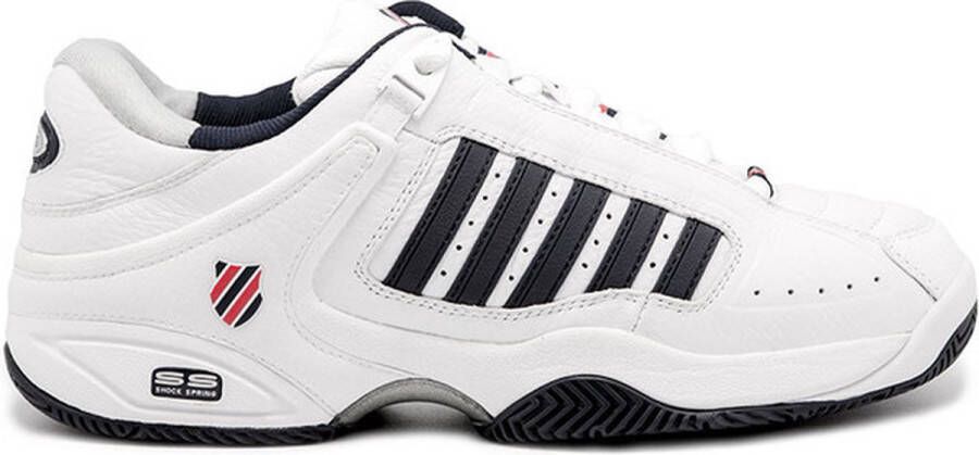 K-Swiss Defier Heren Sportschoenen Tennis Smashcourt White Blue