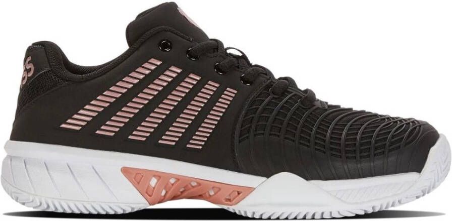 K-Swiss Express Light 2 Clay Dames Sportschoenen Tennis Smashcourt Black Gold