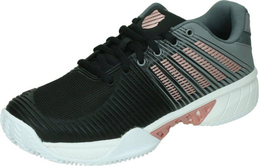 K-Swiss Express Light 2 Clay Dames Sportschoenen Tennis Smashcourt Black Gold