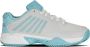 K-Swiss Hypercourt Express 2 Clay Dames Sportschoenen Tennis Smashcourt White Blue - Thumbnail 1