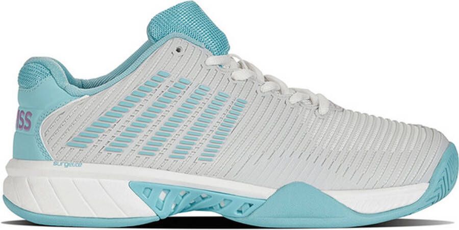 K-Swiss Hypercourt Express 2 Dames Sportschoenen Tennis Smashcourt White Blue