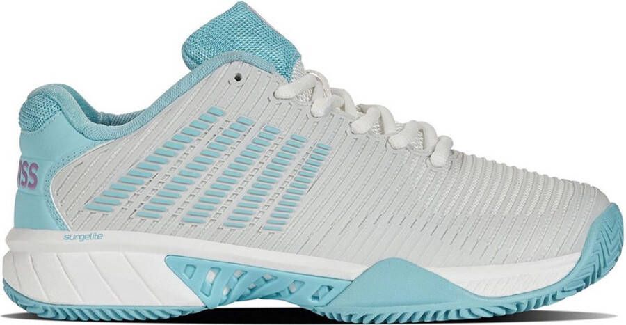 K-Swiss Hypercourt Express 2 Clay Dames Sportschoenen Tennis Smashcourt White Blue