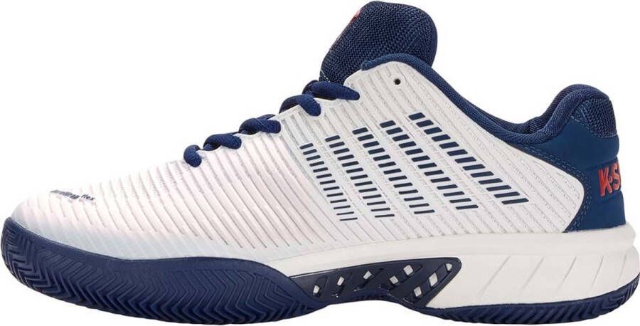 K-Swiss Hypercourt Express 2 Tennisschoenen Blauw Wit Heren