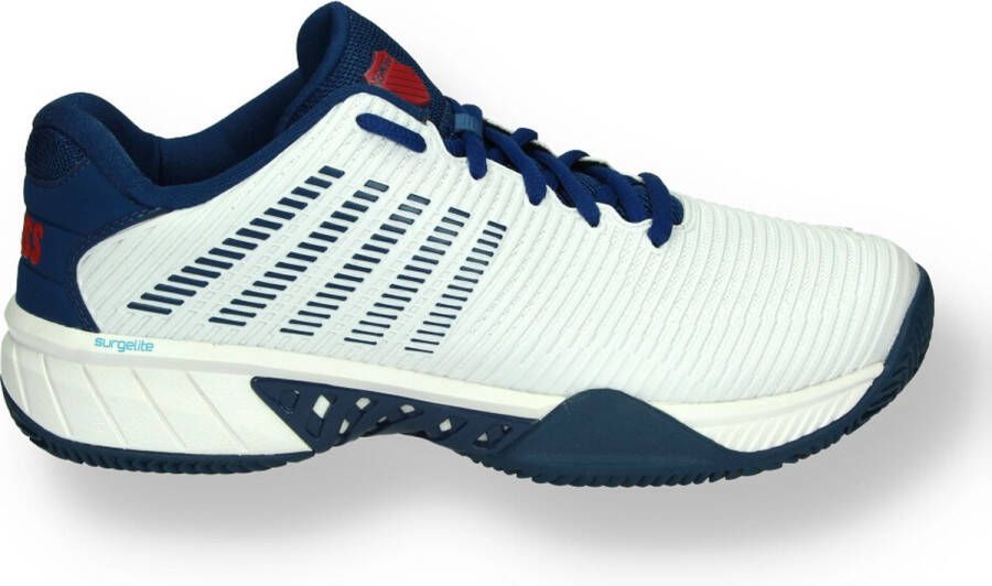 K-Swiss Hypercourt Express 2 Tennisschoenen Blauw Wit Heren