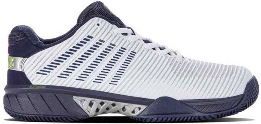 K-Swiss Hypercourt Express 2 White Peacoat Silver Heren