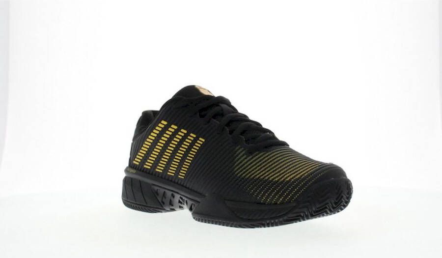 K-Swiss hypercourt express 2 hb Tennisschoenen gravel heren Zwart-Geel - Foto 2