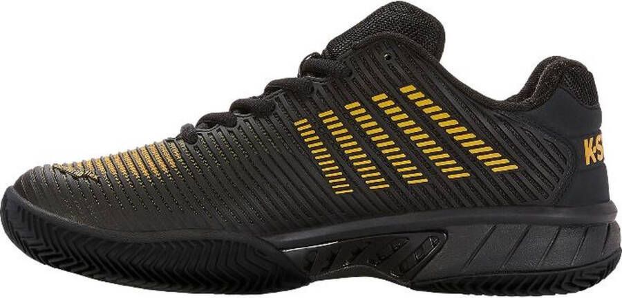 K-Swiss hypercourt express 2 hb Tennisschoenen gravel heren Zwart-Geel - Foto 1