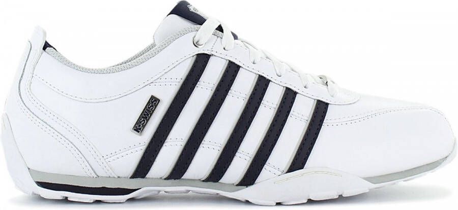 K-Swiss K Swiss Arvee 1.5 Heren Leer Sneakers Schoenen Sportschoenen Wit