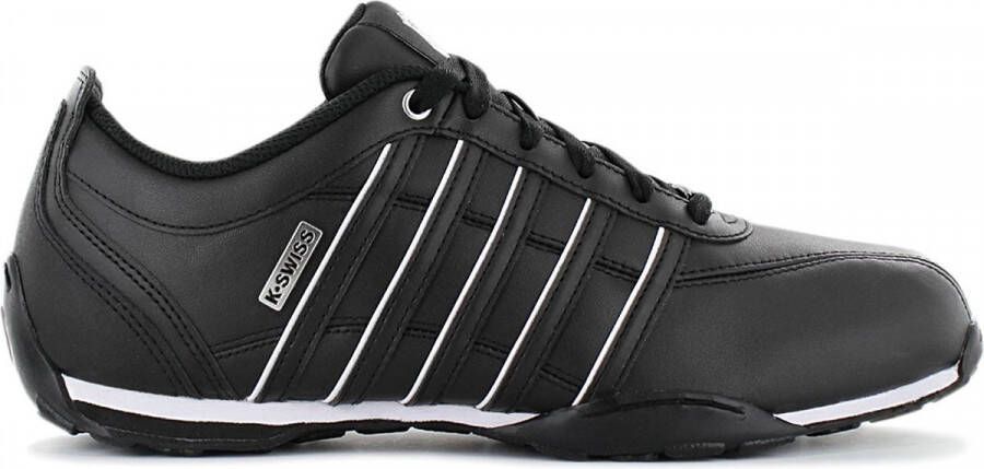 K-Swiss Arvee 1.5 Heren Leer Sneakers Schoenen Sportschoenen Zwart 02453-091-M - Foto 2