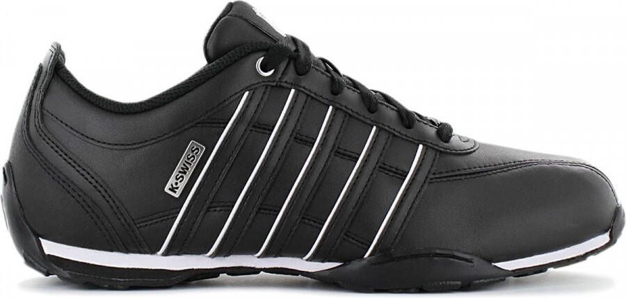 K-Swiss K Swiss Arvee 1.5 Heren Leer Sneakers Schoenen Sportschoenen Zwart