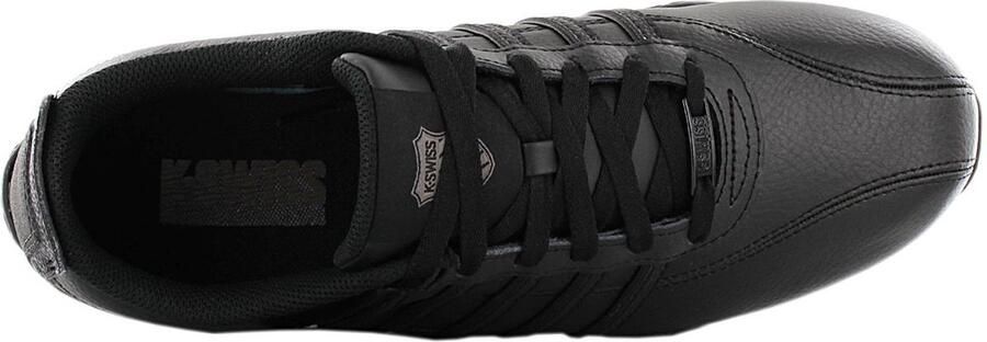 K-Swiss Arvee 1.5 Heren Leer Sneakers Schoenen Sportschoenen Zwart 02453-044-M - Foto 8