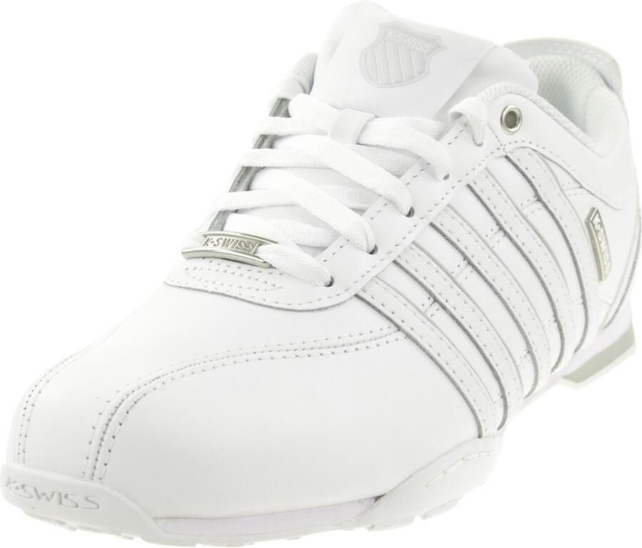 K-Swiss Arvee 1.5 Heren Leer Sneakers Schoenen Sportschoenen Wit 02453-980-M - Foto 3