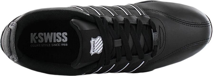 K-Swiss Arvee 1.5 Heren Leer Sneakers Schoenen Sportschoenen Zwart 02453-091-M - Foto 5