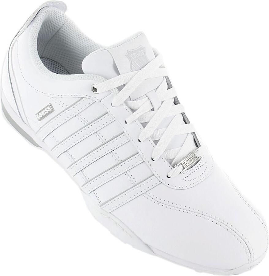 K-Swiss Arvee 1.5 Heren Leer Sneakers Schoenen Sportschoenen Wit 02453-980-M